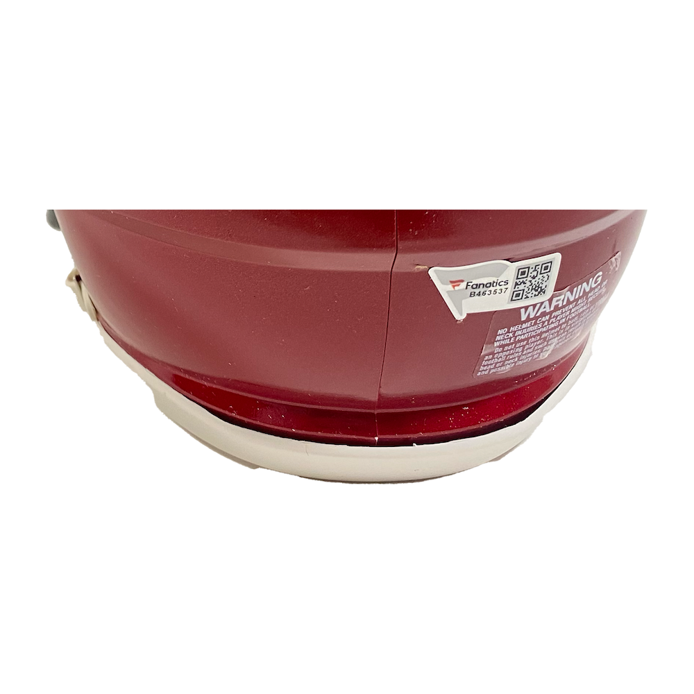 CALEB WILLIAMS Autographed USC Trojans Mini Speed Helmet FANATICS