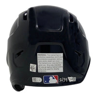 DAVID ORTIZ Autographed "HOF 22, 3x WS Champs" Batting Helmet FANATICS LE 34