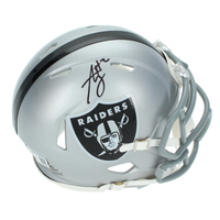 Ashton Jeanty Autographed Las Vegas Raiders Mini Speed Helmet Beckett