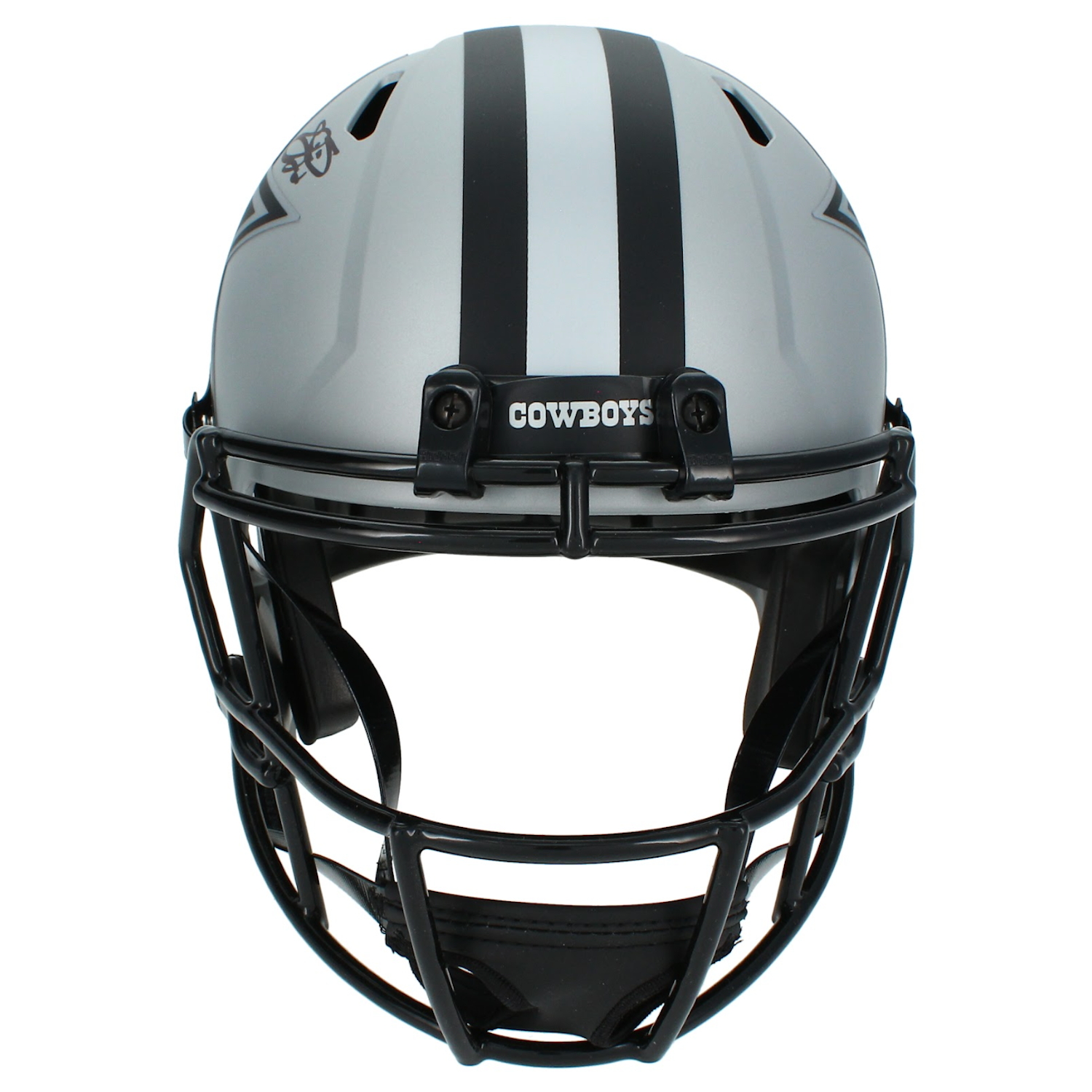 Emmitt Smith Autographed Dallas Cowboys Full Size 'RAVE' Helmet Beckett