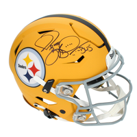Jerome Bettis Autographed "The Bus" Pittsburgh Steelers 2025 Alt. SpeedFlex Helmet Beckett