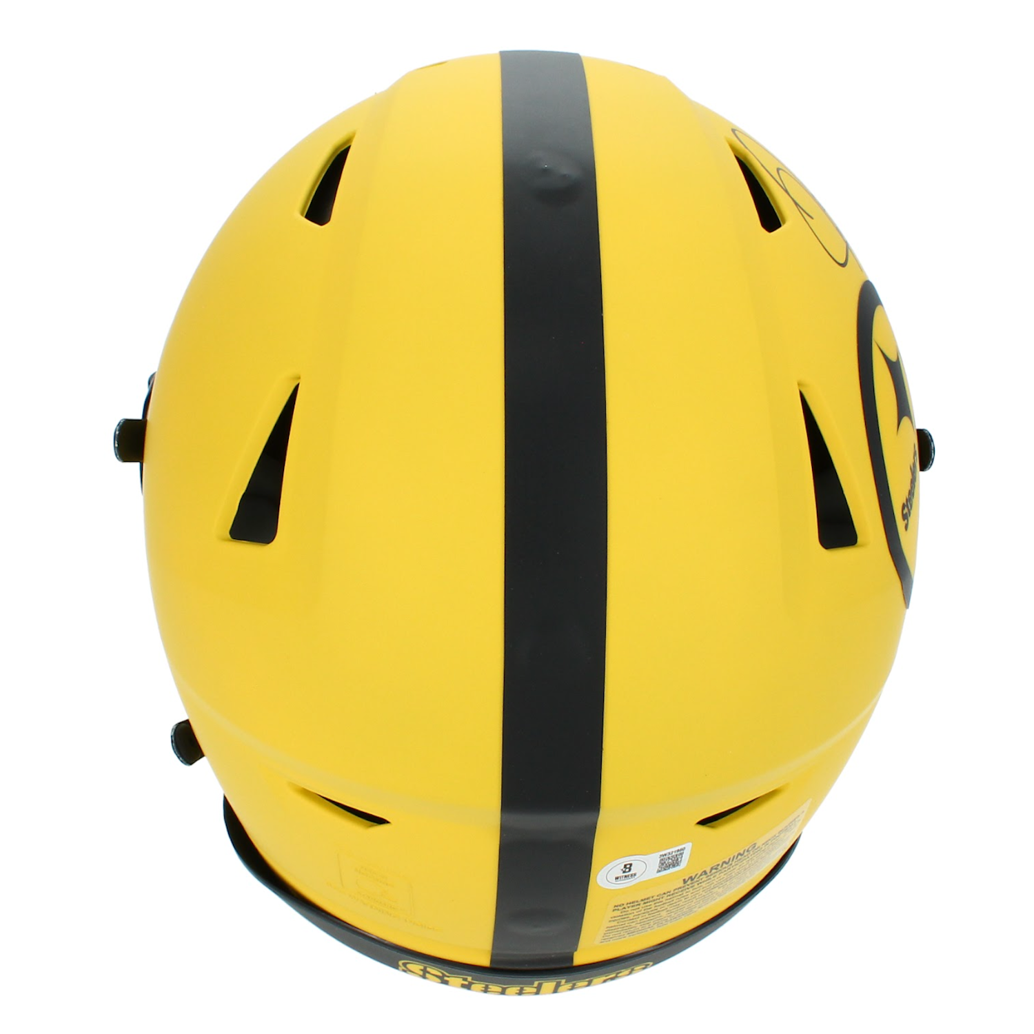 Jerome Bettis Autographed "The Bus" Pittsburgh Steelers 'RAVE' SpeedFlex Helmet Beckett