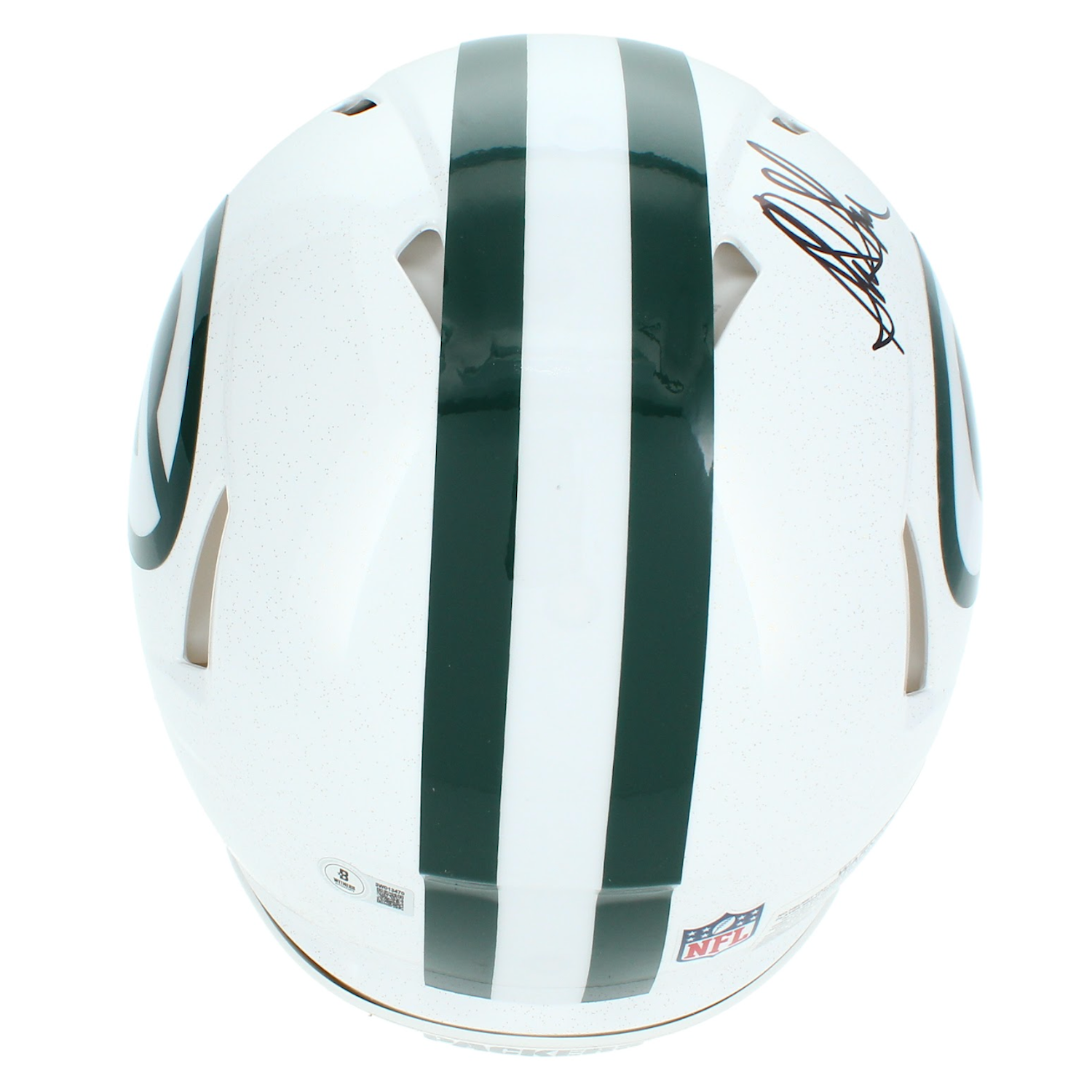 Sterling Sharpe Autographed Green Bay Packers Authentic White Helmet Beckett