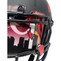 KYLER MURRAY Autographed Arizona Cardinals Eclipse Custom Visor Speed Helmet FANATICS