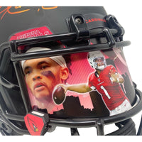 KYLER MURRAY Autographed Arizona Cardinals Eclipse Custom Visor Speed Helmet FANATICS