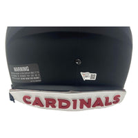 KYLER MURRAY Autographed Arizona Cardinals Eclipse Custom Visor Speed Helmet FANATICS