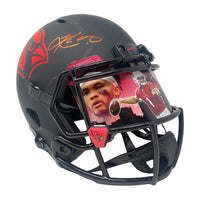 KYLER MURRAY Autographed Arizona Cardinals Eclipse Custom Visor Speed Helmet FANATICS