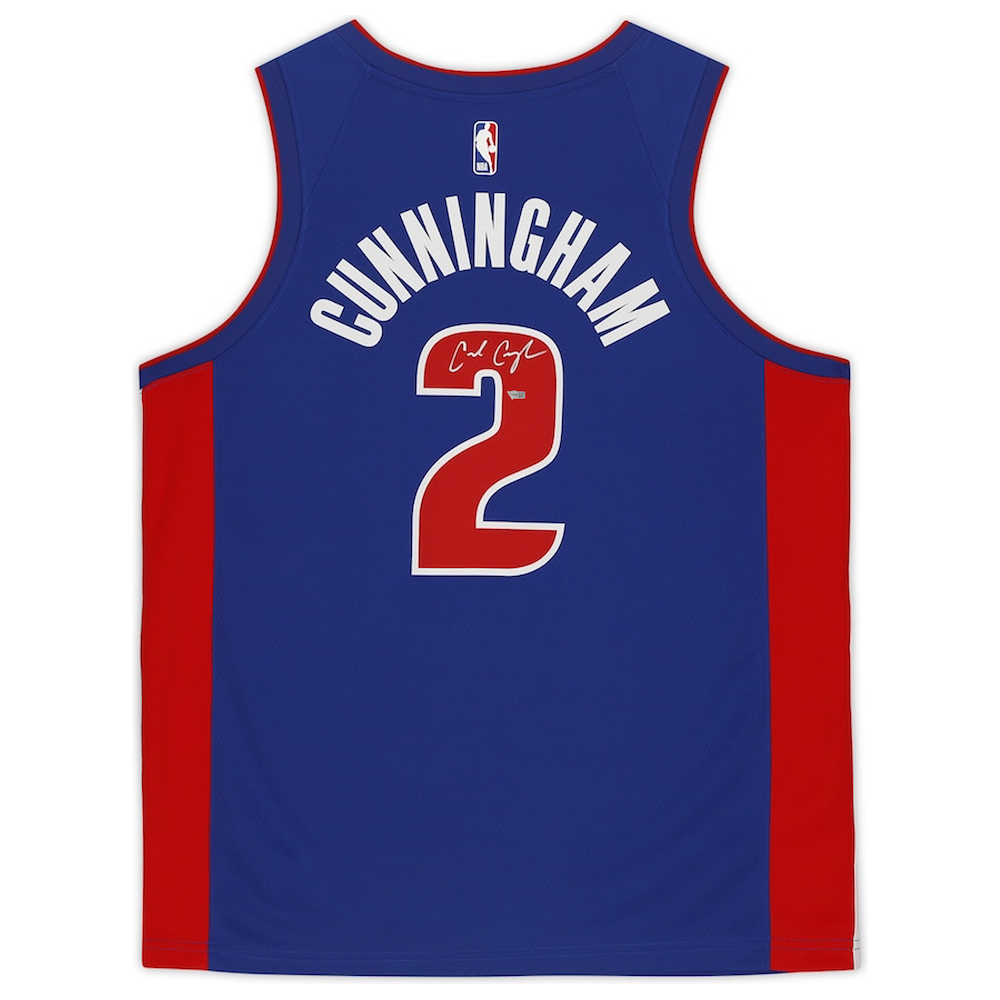 CADE CUNNINGHAM Autographed Detroit Pistons Nike Swingman Jersey FANATICS