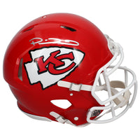 Patrick Mahomes Autographed Kansas City Chiefs Super Bowl Logo Authentic Speed Helmet Fanatics