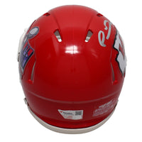 Patrick Mahomes Autographed Kansas City Chiefs Super Bowl Logo Mini Speed Helmet Fanatics