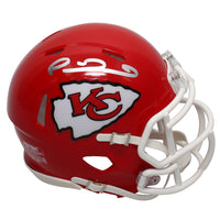 Patrick Mahomes Autographed Kansas City Chiefs Super Bowl Logo Mini Speed Helmet Fanatics