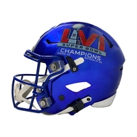 ODELL BECKHAM Jr Autographed "SB LVI Champs" Rams Speed Flex Helmet FANATICS