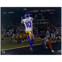 COOPER KUPP Autographed Los Angeles Rams "SB LVI Champs" Super Bowl 16" x 20" Photograph FANATICS