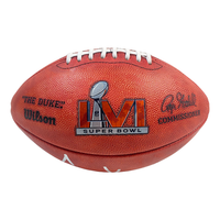 COOPER KUPP Autographed "SB LVI Champs" Rams Super Bowl Football FANATICS