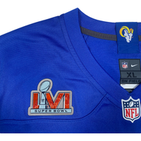 MATTHEW STAFFORD Los Angeles Rams Super Bowl LVI Champions Autographed Nike Game Jersey with "SB LVI Champs" Inscription FANATICS