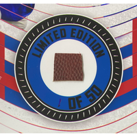 Josh Allen Buffalo Bills Framed 15" x 17" Game-Used Football Collage LE 1/50