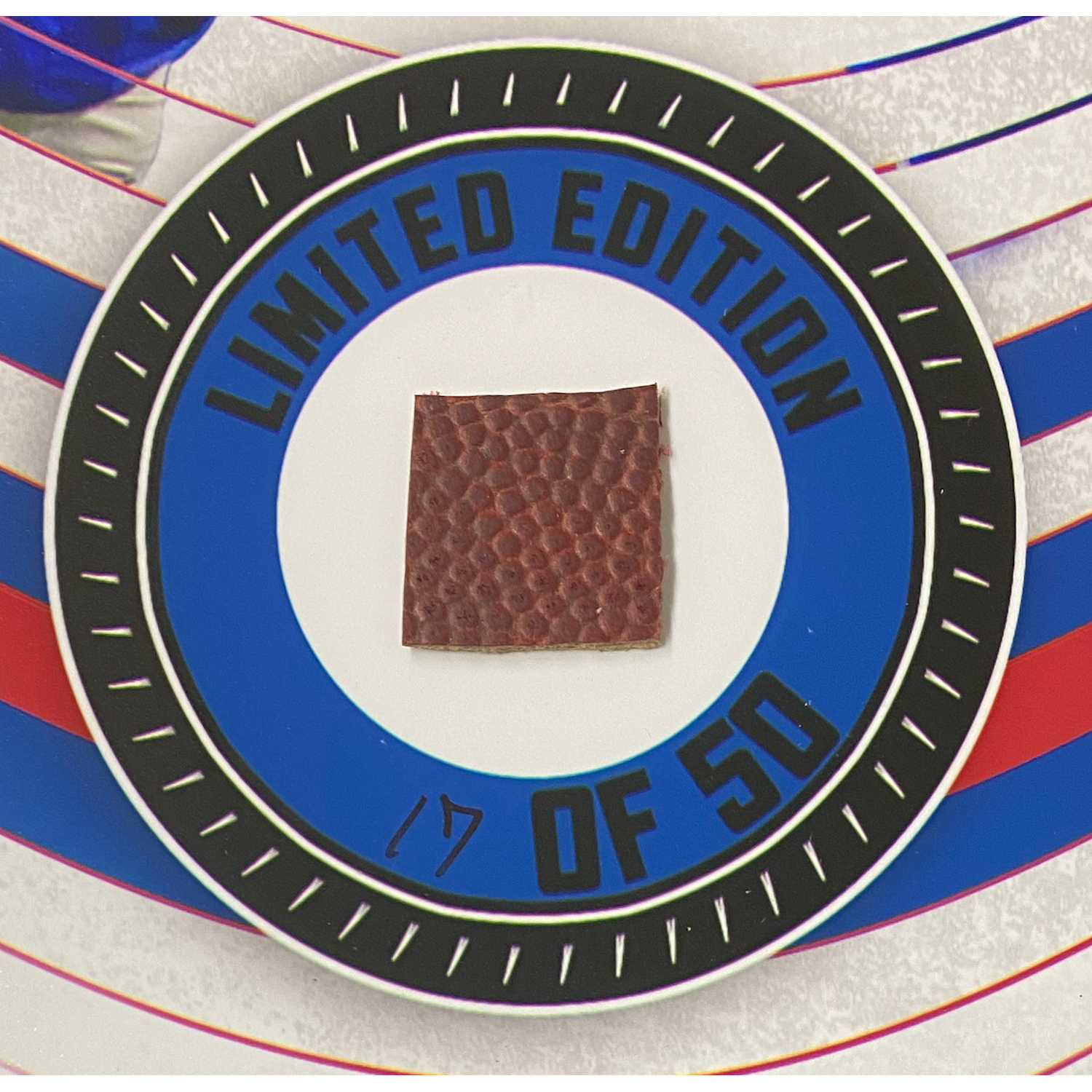 Josh Allen Buffalo Bills Framed 15" x 17" Game-Used Football Collage LE 17/50