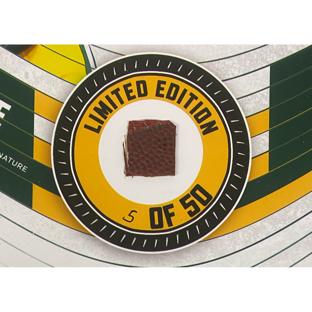 Jordan Love Green Bay Packers Framed 15" x 17" Game Used Football Collage LE 50