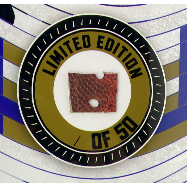 Zay Flowers Baltimore Ravens Framed 15" x 17" Game-Used Football Collage LE 1/50