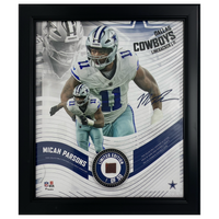 Micah Parsons Cowboys Framed 15" x 17" Game Used Football Collage LE 1/50