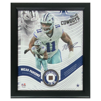 Micah Parsons Cowboys Framed 15" x 17" Game Used Football Collage LE 50