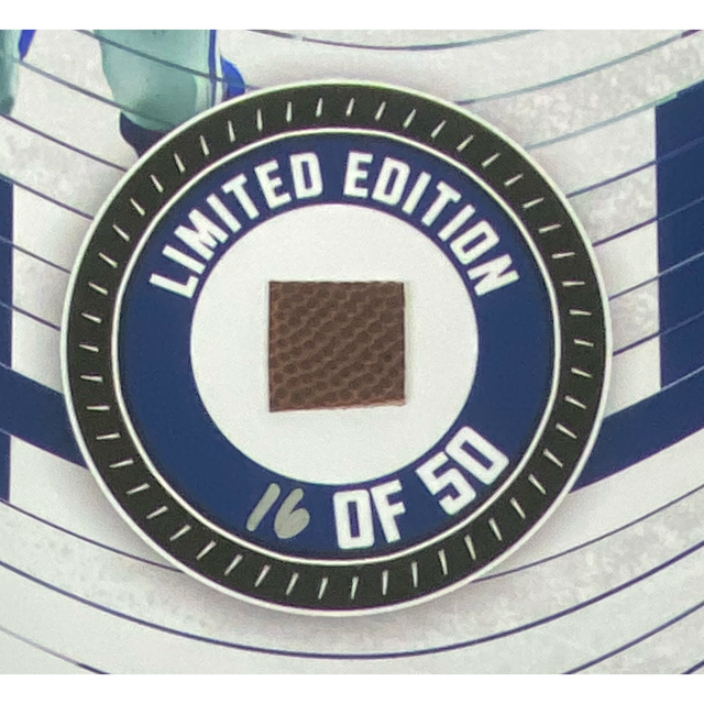 Micah Parsons Cowboys Framed 15" x 17" Game Used Football Collage LE 50