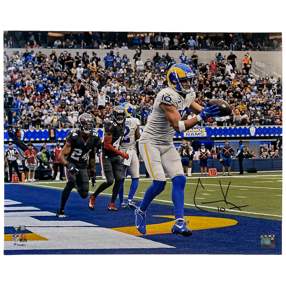 COOPER KUPP Autographed Rams "Catch Vs. Bucs" 16" x 20" Photograph FANATICS