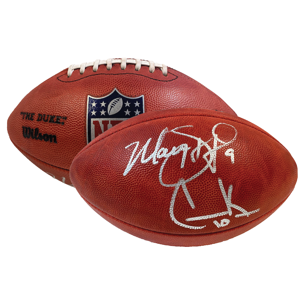 MATTHEW STAFFORD / COOPER KUPP Autographed Rams Official Duke Football FANATICS