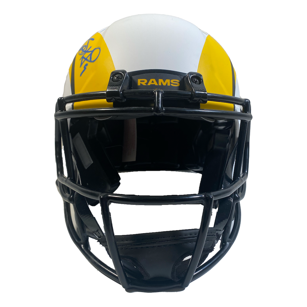 Matthew Stafford / Cooper Kupp Signed Lunar Eclipse Authentic Helmet Fanatics