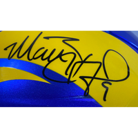 Matthew Stafford / Cooper Kupp Autographed Rams Speed Flex Helmet FANATICS