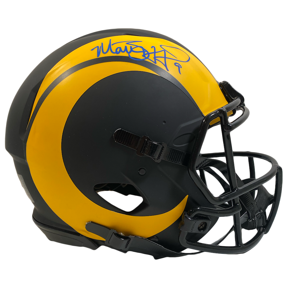 MATTHEW STAFFORD Autographed Rams Eclipse Authentic Speed Helmet FANATICS