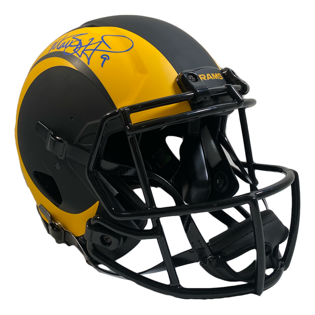 MATTHEW STAFFORD Autographed Rams Eclipse Authentic Speed Helmet FANATICS