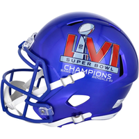 Cooper Kupp Autographed "SB LVI MVP" Rams Authentic Speed Helmet Fanatics