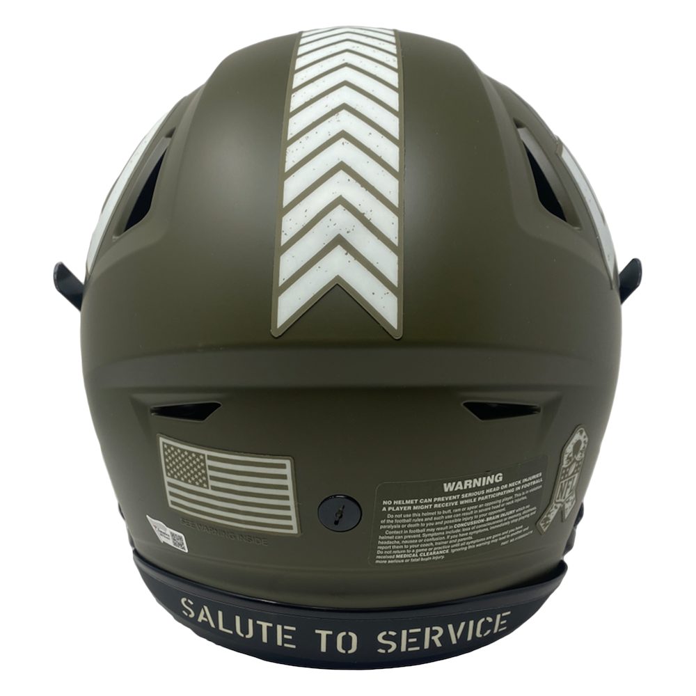 COOPER KUPP Autographed Rams STS Authentic Speed Flex Helmet FANATICS