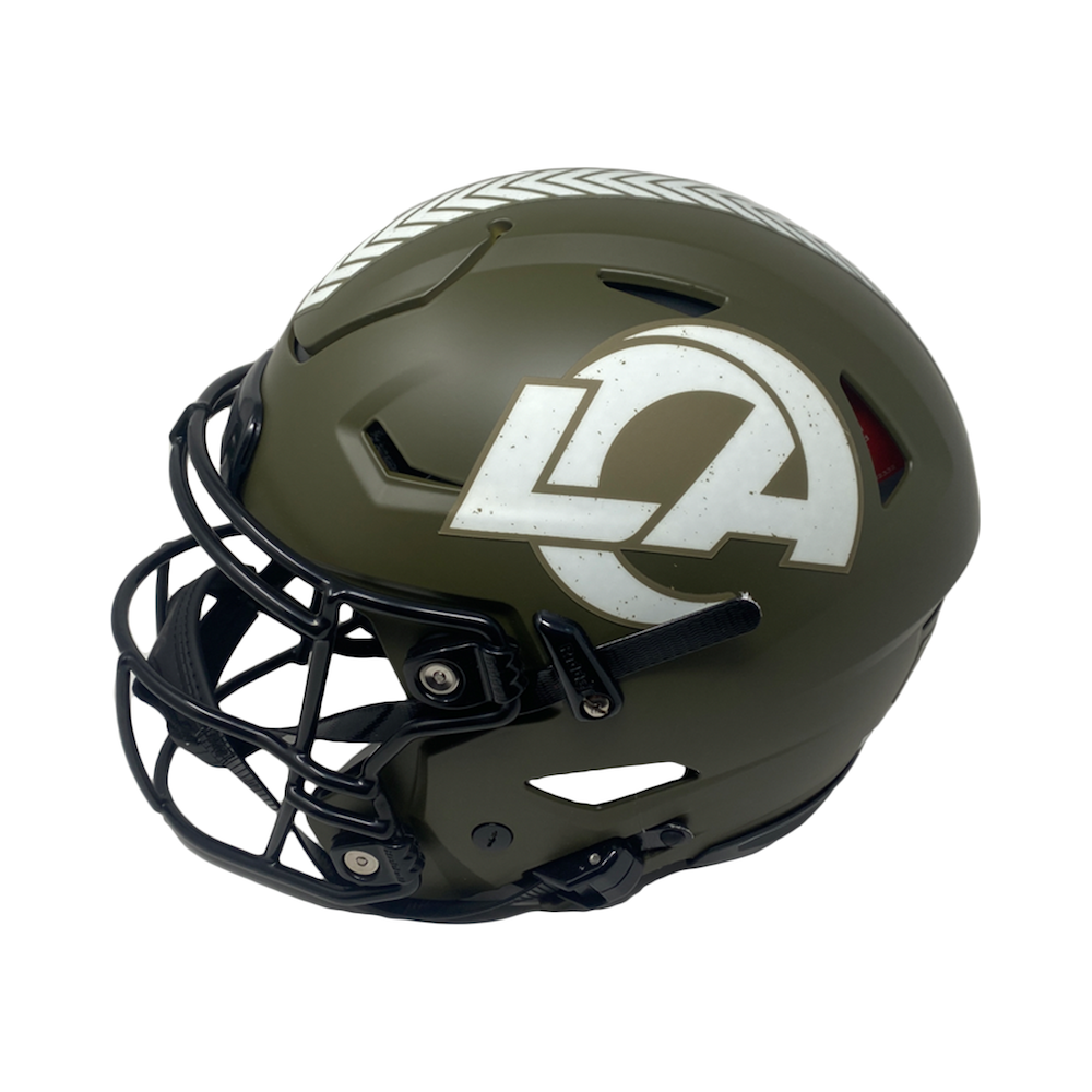 COOPER KUPP Autographed Rams STS Authentic Speed Flex Helmet FANATICS