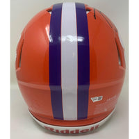 TREVOR LAWRENCE Autographed Clemson Tigers Authentic Speed Helmet FANATICS