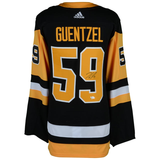 JAKE GUENTZEL Autographed Pittsburgh Penguins Authentic Black Jersey FANATICS