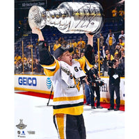 JAKE GUENTZEL Autographed Penguins Stanley Cup 16" x 20" Photo FANATICS