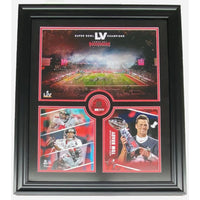 TAMPA BAY BUCCANEERS Super Bowl LV Champs 20 x 24 GU Football Collage LE 12/500
