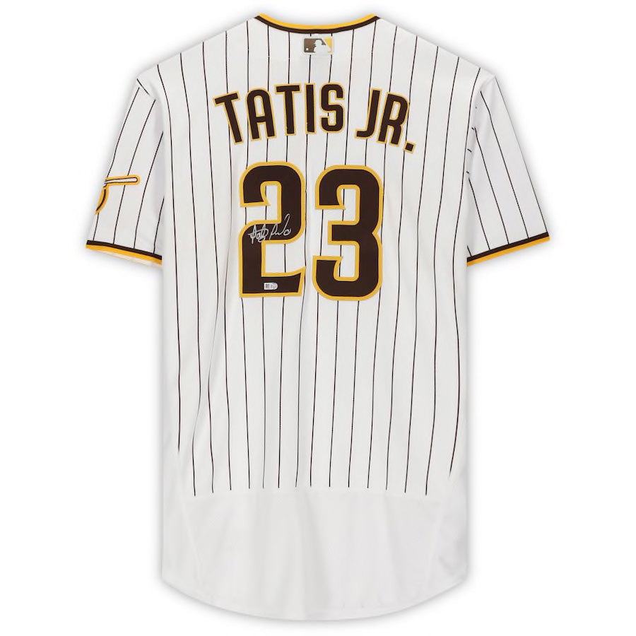 FERNANDO TATIS Jr. Autographed San Diego Padres Authentic Nike White Jersey FANATICS