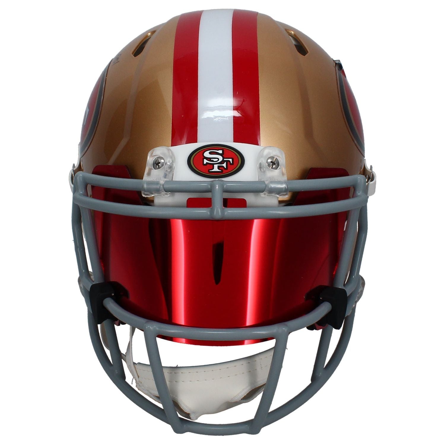 Christian McCaffrey Autographed 23 OPOY 49ers Authentic Helmet w/ Visor Fanatics