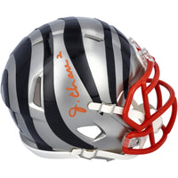 JA'MARR CHASE Autographed Cincinnati Bengals Mini Flash Speed Helmet FANATICS