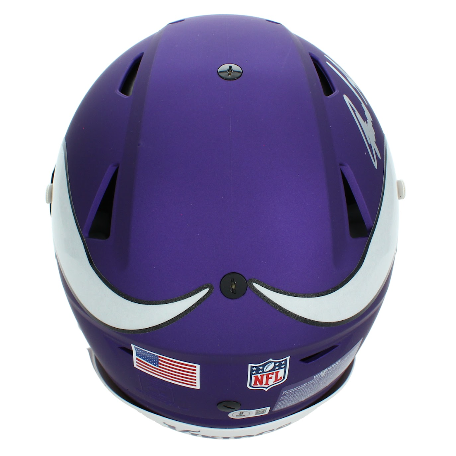 Jared Allen Autographed & Inscribed "HOF 25" Minnesota Vikings Speedflex Authentic Helmet Beckett
