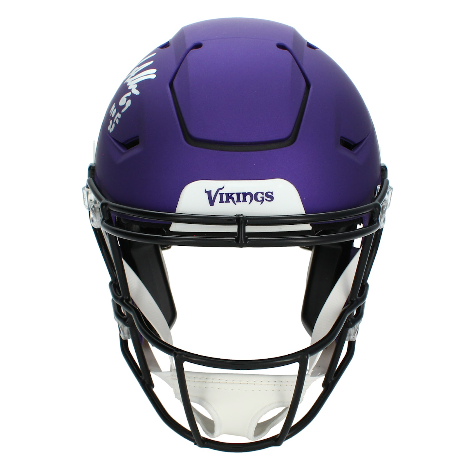 Jared Allen Autographed & Inscribed "HOF 25" Minnesota Vikings Speedflex Authentic Helmet Beckett