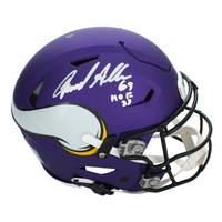 Jared Allen Autographed & Inscribed "HOF 25" Minnesota Vikings Speedflex Authentic Helmet Beckett