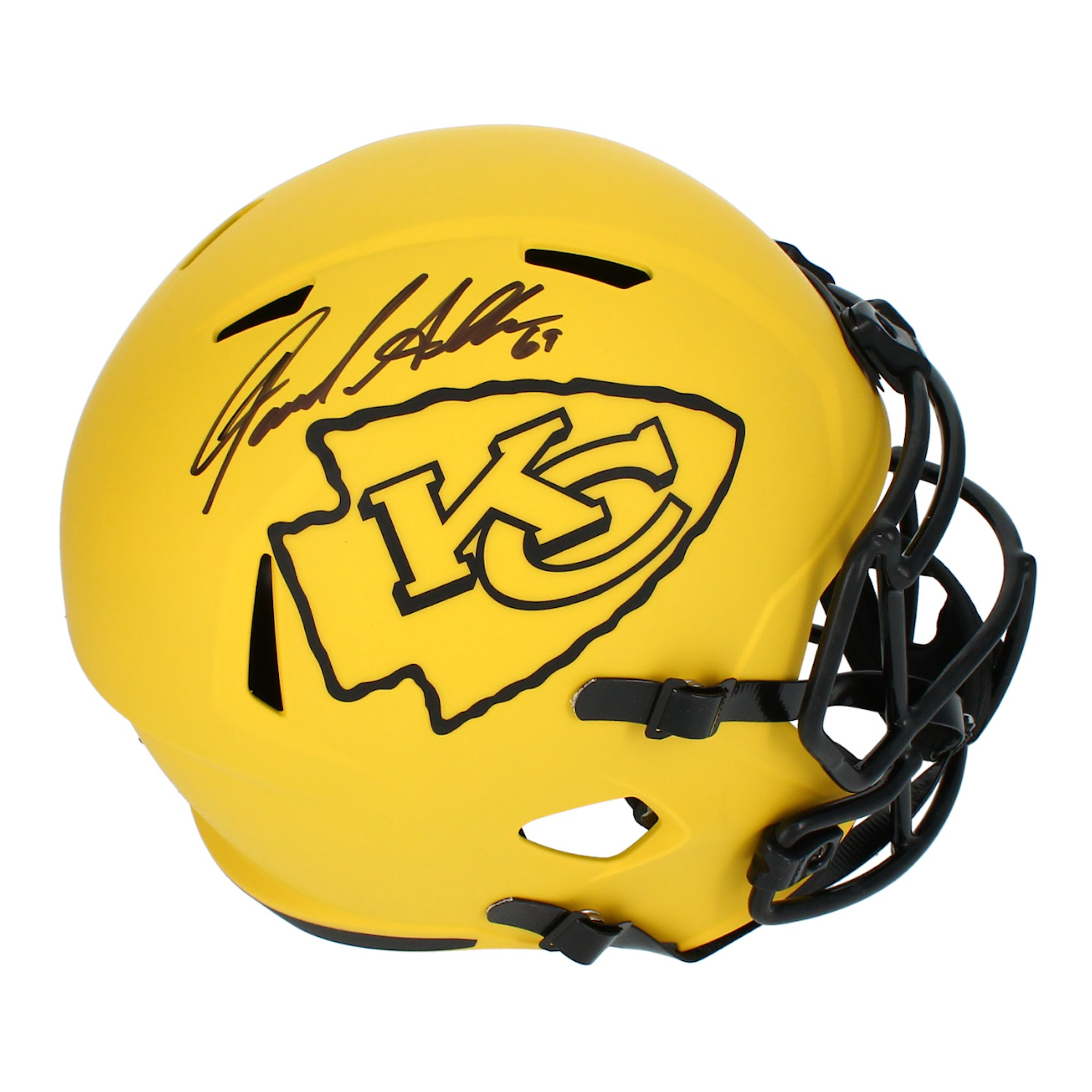 Jared Allen Autographed Kansas City Chiefs 'RAVE' Full Size Speed Helmet Beckett