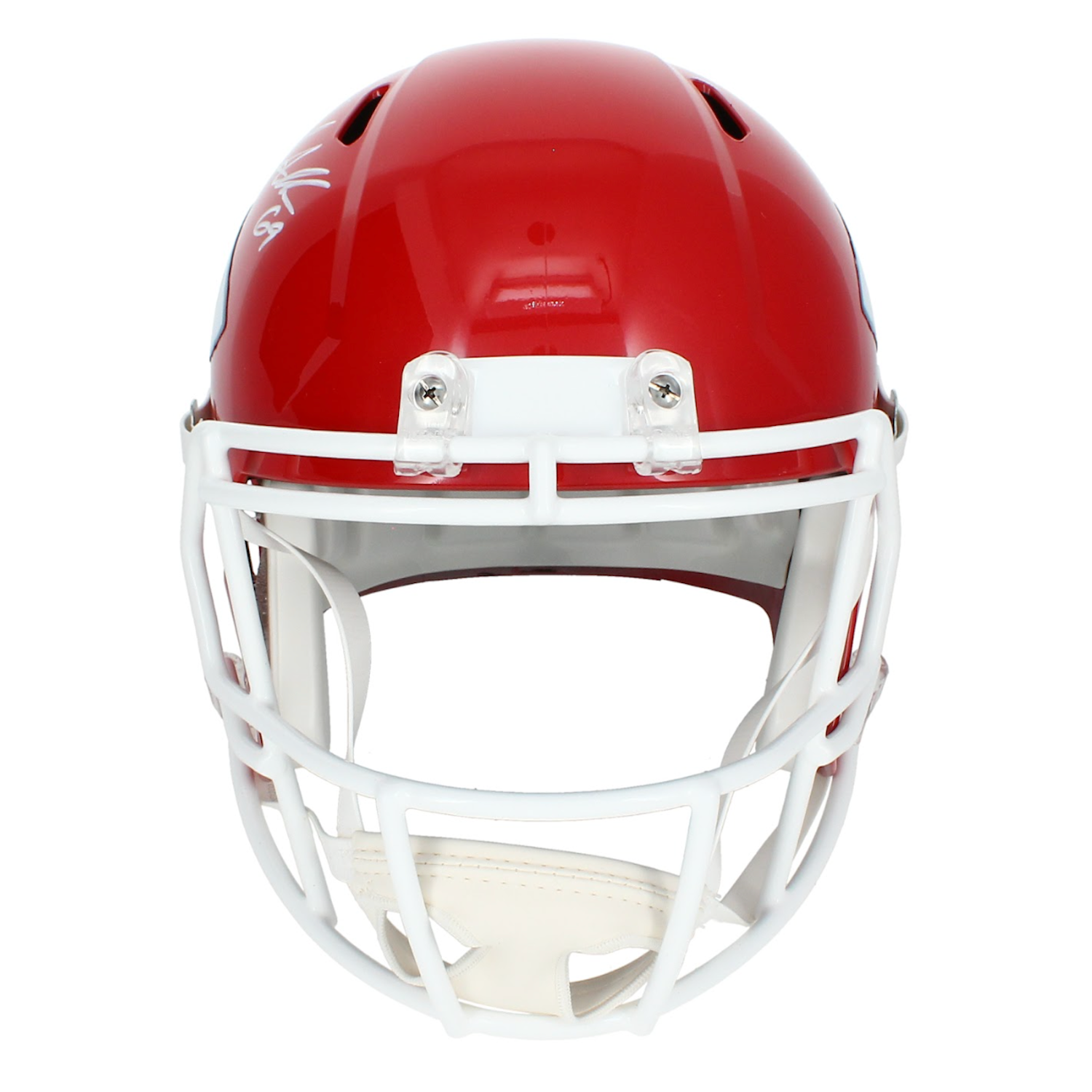 Jared Allen Autographed Kansas CIty Chiefs Full Size Speed Helmet Beckett