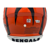 JA'MARR CHASE Autographed Bengals Custom Visor Speed Authentic Helmet FANATICS