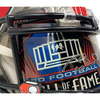 TOM BRADY Autographed Buccaneers HOF Visor Authentic Speed Helmet FANATICS