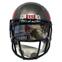 TOM BRADY Autographed Buccaneers HOF Visor Authentic Speed Helmet FANATICS